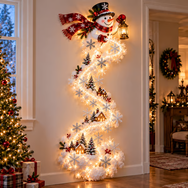 ✨ Christmas Magic Trail Wall Light - A Little Christmas Magic, Right on Your Wall-Festivesl