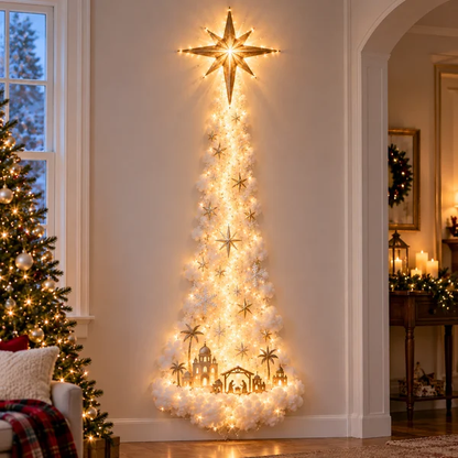 ✨ Christmas Magic Trail Wall Light - A Little Christmas Magic, Right on Your Wall-Festivesl