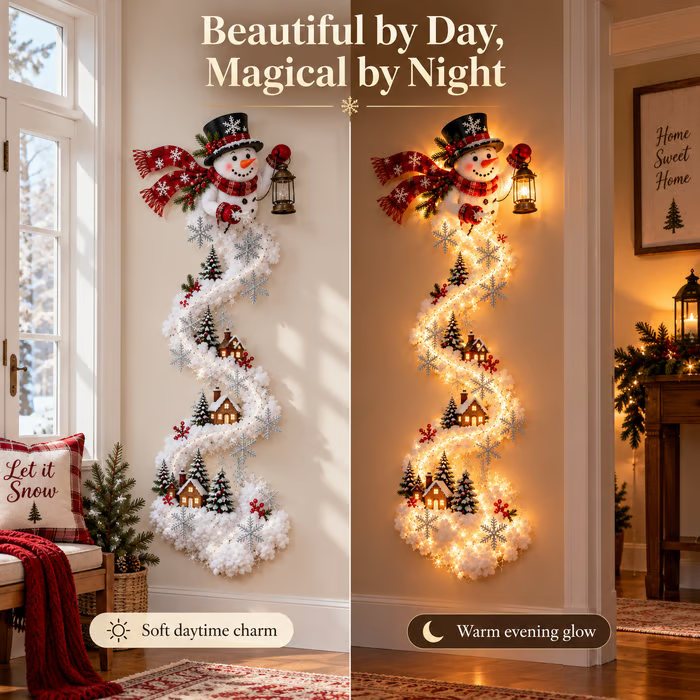 ✨ Christmas Magic Trail Wall Light - A Little Christmas Magic, Right on Your Wall-Festivesl